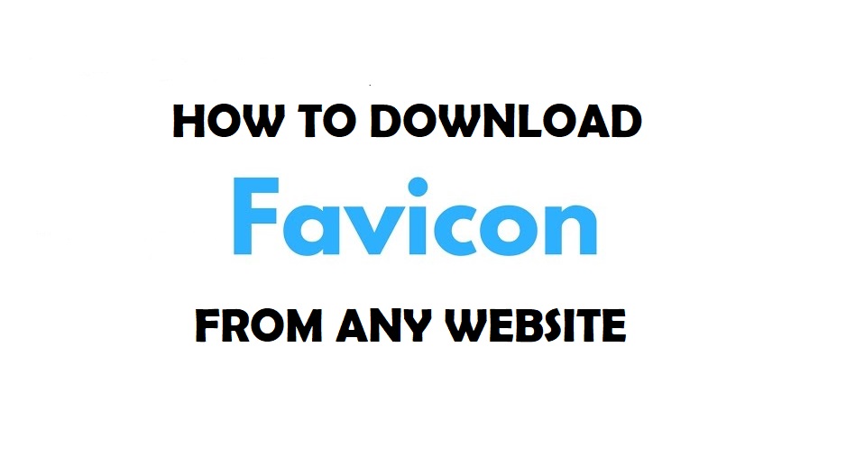 how to download favicon icon from any website